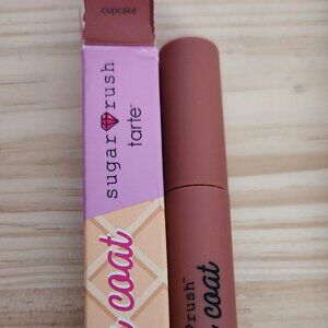Tarte Sugar Rush Sugar Coat Velvet Liquid Lipstick in Cupcake NIB